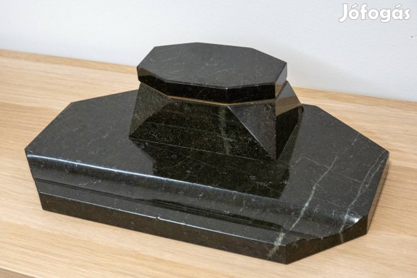 Olasz márvány Art Deco tintatartó az 1920-30-as évekből
