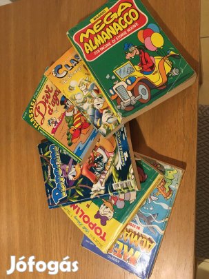 Olasz nyelvű képregények - 6 darab