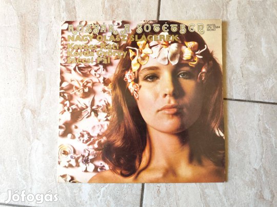 Olasz slágerek magyarul-bakelit hanglemez remek állapotban