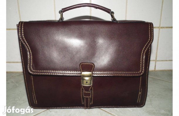 Olasz újszerű Maxmoda női bőrtáska kézitáska bőrtáska nr.17