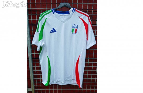 Olasz válogatott eredeti fehér adidas 2024-25 mez (XL)