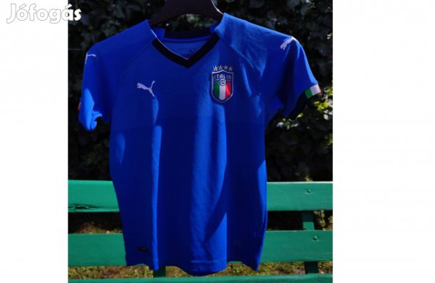 Olasz válogatott eredeti kék Puma gyerek mez (152)