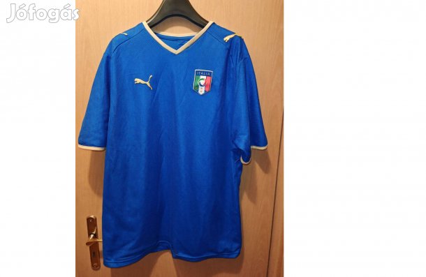 Olasz válogatott kék eredeti Puma 2008-09 mez (XL)