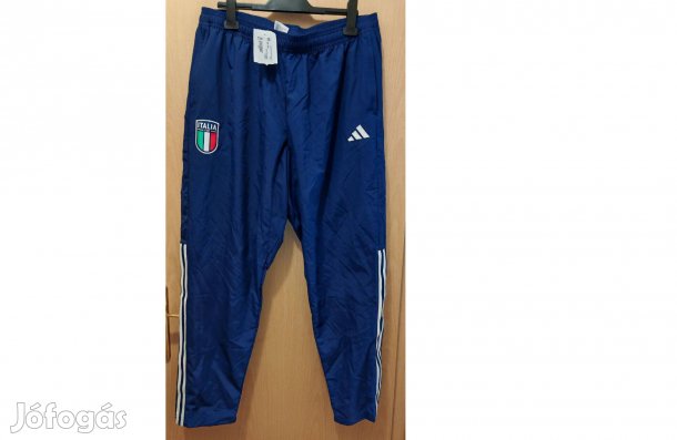 Olasz válogatott kék eredeti adidas hosszú nadrág (XL-es)