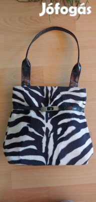 Olasz zebramintás táska