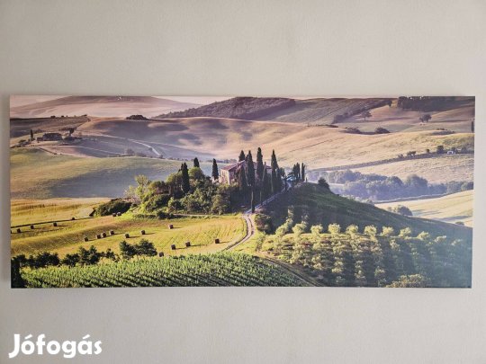 Olaszország vászon tájkép 120x50 cm
