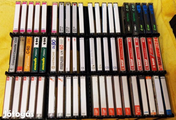 Olcsó 60 darabos kazetta pack eladó!
