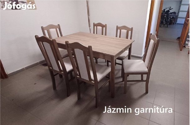 Olcsó fa étkezőgarnitúra,asztal,szék,étkező