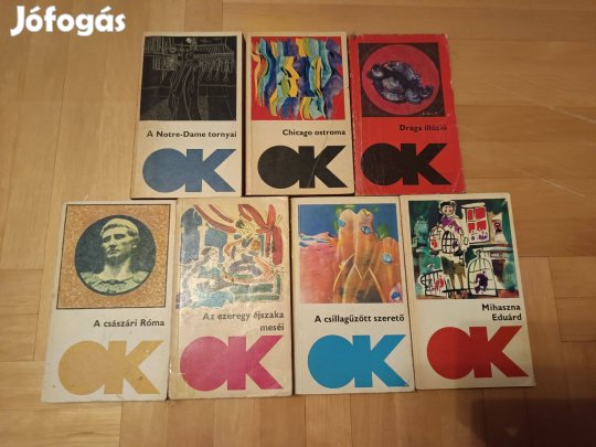 Olcsó könyvtár sorozat 7 kötet / antológiák