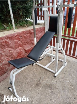 Olcsón multifunkciós csigás kondigép fekpad tárogató vállazó erőgép