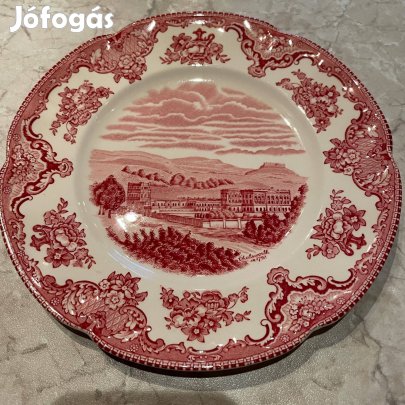 Old Britain Castles kollekció kastély mályva sötét rózsaszín tál