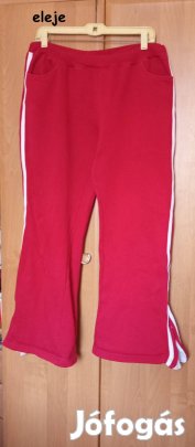 Oldalt csíkos bővíthető szabadidőnadrág