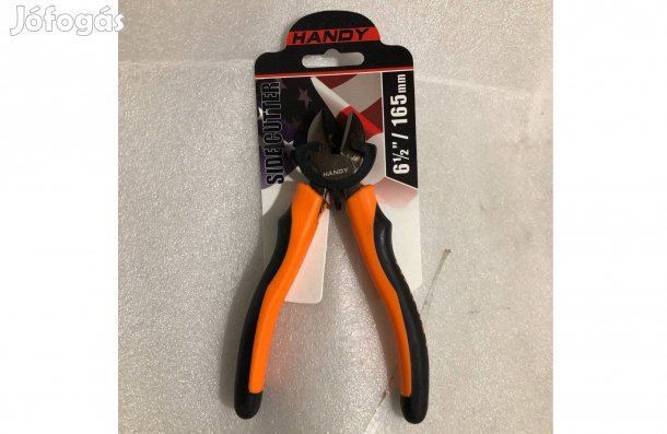 Oldalvágó Oldalcsípő csípő vágó fogó gumírozott nyéllel 165 mm