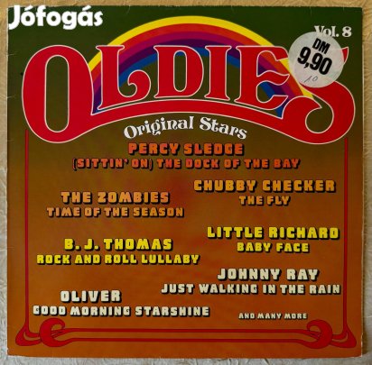 Oldies Vol. 8 Original Stars német válogatás bakelit hanglemez