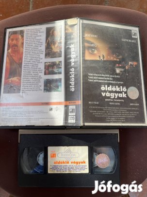 Öldöklő vágyak krimi vhs 