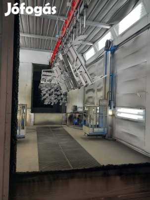 Oldószeres festő kabin, komplett rendszer eladó