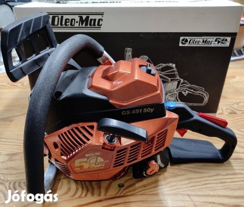 Oleo-Mac GS 451 "50Y" láncfűrész 2,9HP 46cm oregon láncvezető/lánc