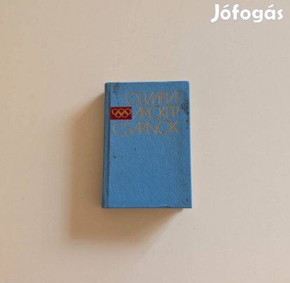 Olimpiai arcképcsarnok - Lapozatlan Minikönyv 1977 Gyűjtői Ritkaság!