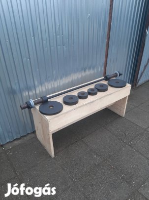 Olimpiai rövid rúd súly súlytárcsa súlyzókészlet 51mm