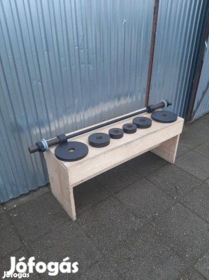 Olimpiai rövid rúd súly súlytárcsa súlyzókészlet yyy