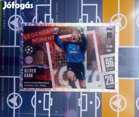 Oliver Kahn (Bayern München) UEFA Legendary Moment kártya