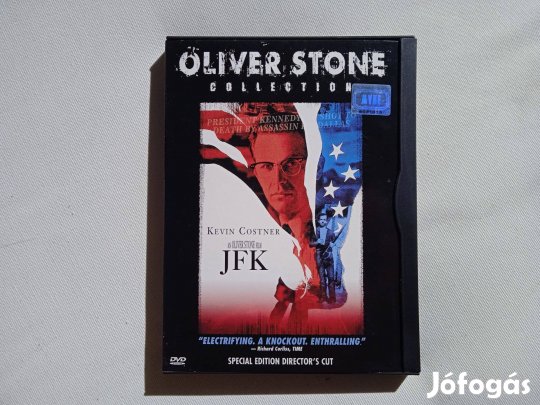 Oliver Stone: JFK - eredeti, díszdobozos, dupla DVD