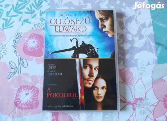 Ollókezű Edward / A pokolból DVD twinpack