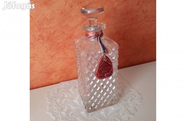 Ólomkristály Whiskys üveg, hibátlan állapotban