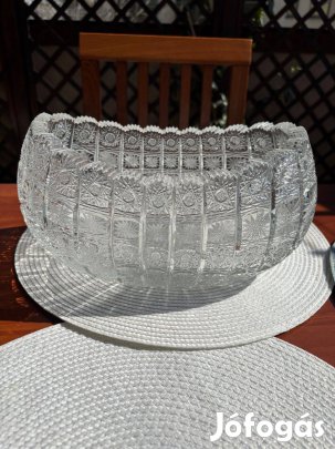 Ólomkristály bonbonier, tál eladó