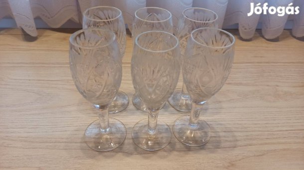 Ólomkristály poharak