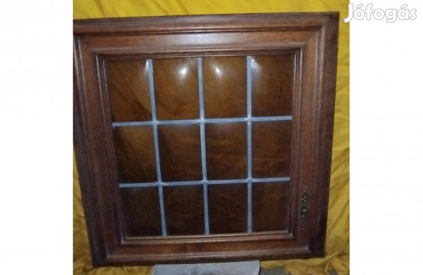 Ólomüveg szekrény ajtó ( retro, barkácsoló, kreatív embernek )