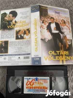 Oltári vőlegény vhs kistok vigjáték