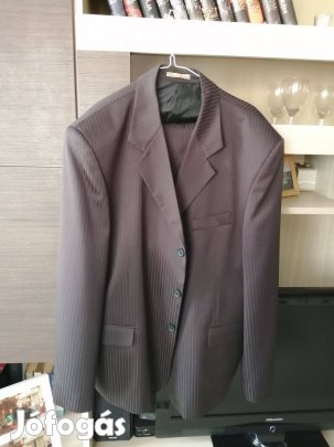 Öltöny alig használt rendkívül jó állapotban eladó - szürke - 54-es