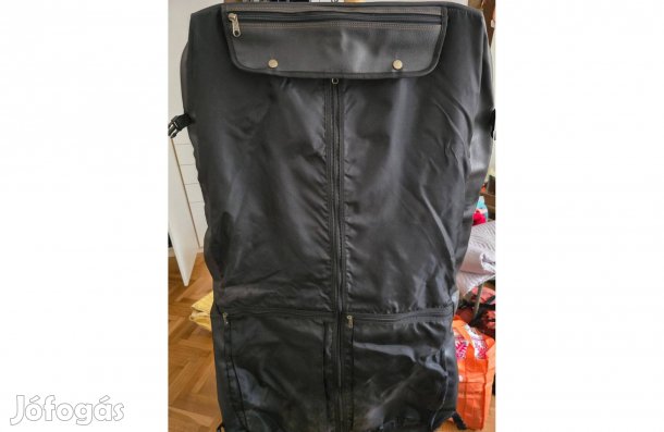 Öltőnytáska, tiszta bőr, újszerű