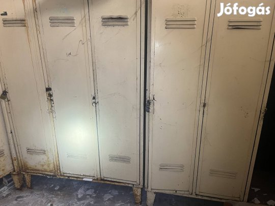 Öltözőszekrény , lemezszekrény