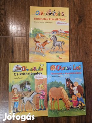 Olvasó Tigris, Olvasó Kalóz, Olvasó Leo könyvek