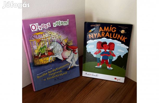 Olvass vele és Gévai Csilla: Amíg nyaruk gyerek könyv