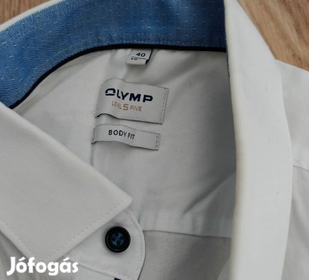 Olymp Uj hófehér prémium férfi ing 40 M