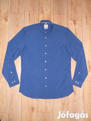 Olymp kék hosszú ujjú ing (L-es - 41-es)