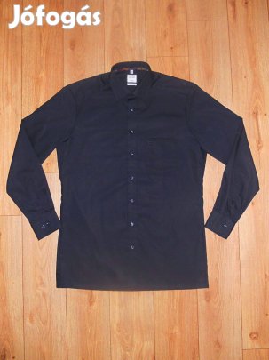 Olymp sötétkék hosszú ujjú ing (40-es)