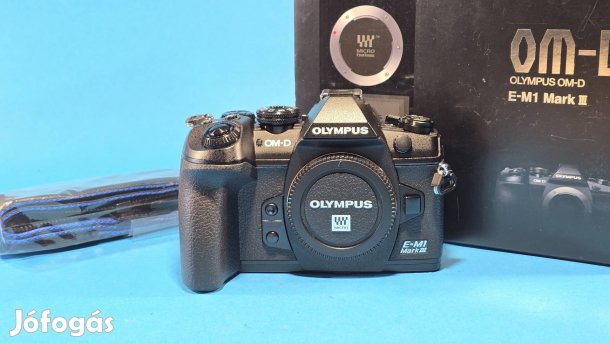 Olympus E-M1 mark III fényképezőgép váz 5000 expó 