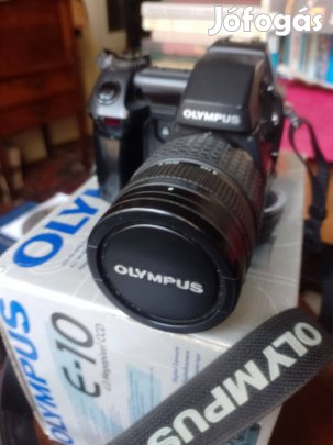 Olympus e-10 E 10 hibátlan, kitűnő állapotú, dobozában tartozékokkal