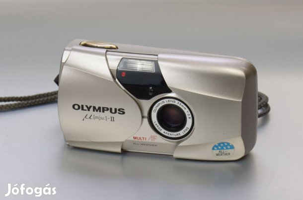 Olympus mju II gyári dobozos