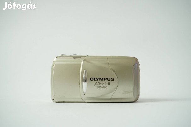 Olympus mju II zoom 80 35mm kompakt analóg fényképezőgép