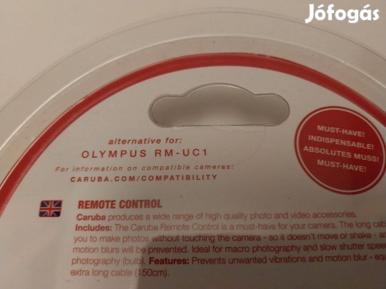 Olympus vezetékes kamera távirányító