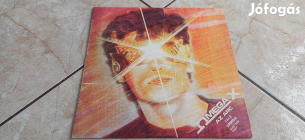 Omega Az arc bakelit hanglemez