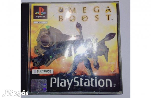 Omega Boost Paystation 1 / PAL - angol / Ritka! / Polyphony Digital