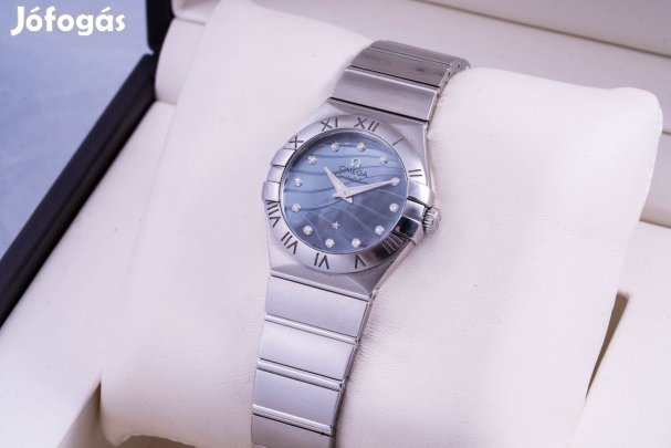 Omega Constellation Diamond Blue
