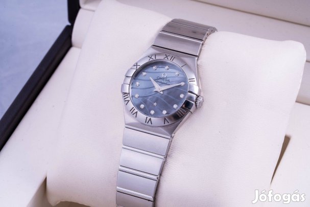 Omega Constellation Diamond Blue