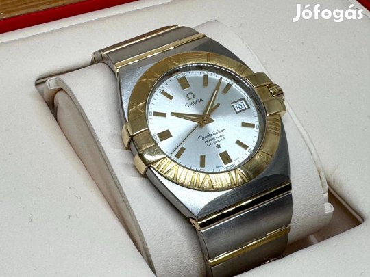 Omega Constellation Double Eagle 38 arany-acél Lgsw